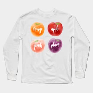 Fruit Collection Long Sleeve T-Shirt